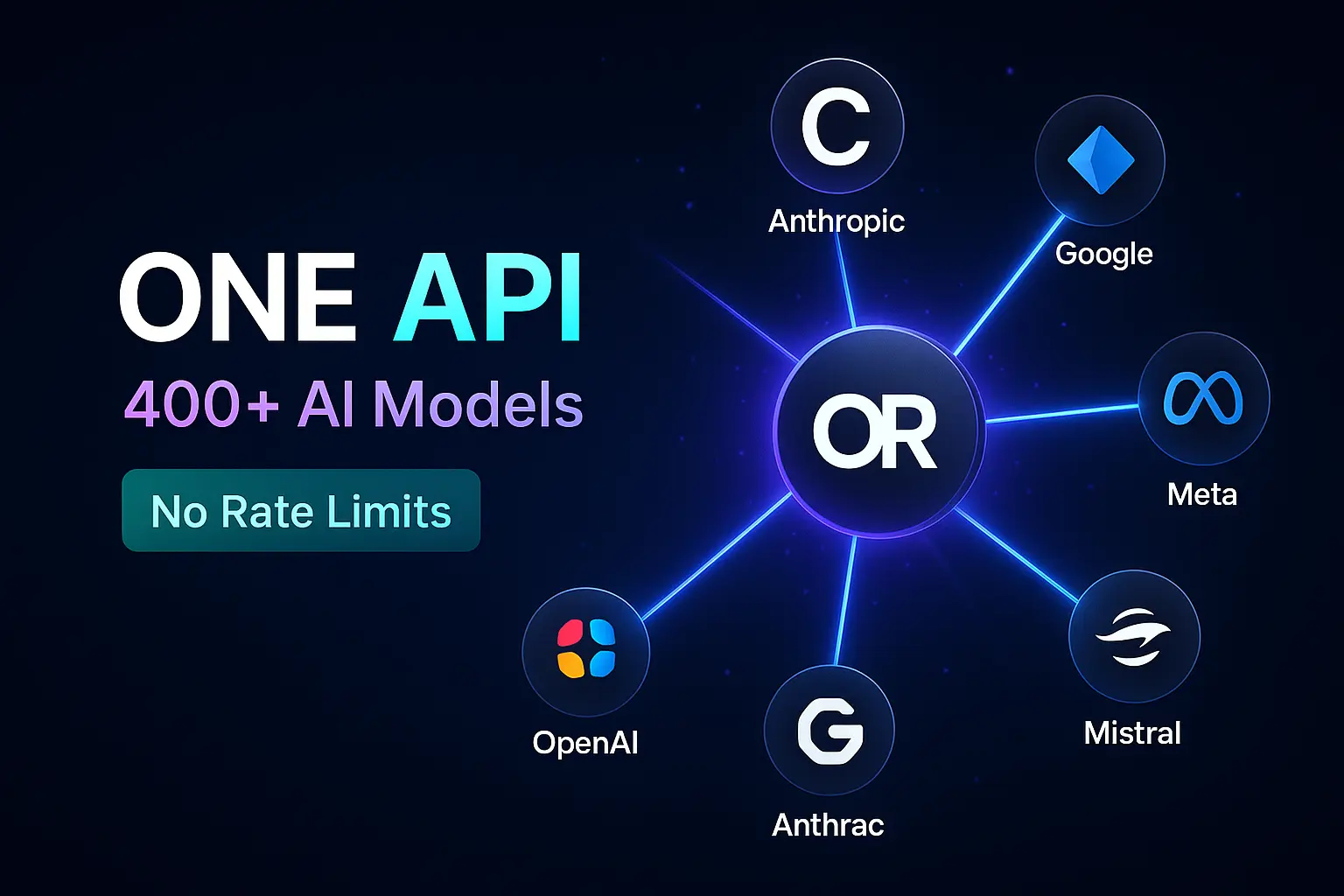 OpenRouter: Access 400+ LLMs with Single API